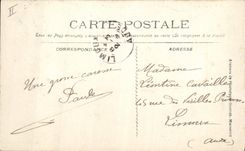 Vintage Postcard Warship Grooving plane Armours squadron