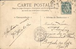 CPA Bateau de Guerre Bouvet Cuirasse d'escadre