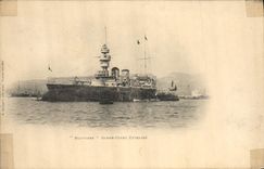CPA Bateau de Guerre Bouvines Garde Cotes Cuirasse