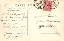 CPA Bateau de Guerre Toulon Le Bouvet