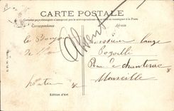 CPA Bateau de Guerre Bouvet Cuirasse de 1er rang