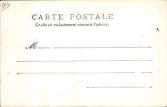 Vintage Postcard Warship the Grooving plane Armours has turrets