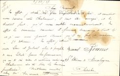 CPA Bateau de Guerre Brennus Cuirasse