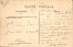 CPA Prefecture Annecy Bateau