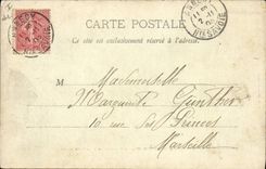 Vintage Postcard Prefecture Annecy Monument Sommeriller and prefecture