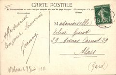 Vintage Postcard Offices of the Avignon Prefecture