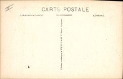 Vintage Postcard Prefecture Avignon Street Viala Offices Garden and Hotel of the Prefecture of Vaucluse