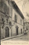 Vintage Postcard Brignoles Under Prefecture Old castle St louis Children