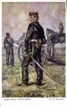 Vintage Postcard Militaria Armed Belgian Wagemans Artillerist