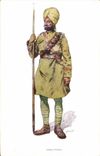 CPA Militaria Soldat Hindou Publicite Phosphate de Fer Leras 