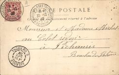 CPA Militaria Dragons En patrouille