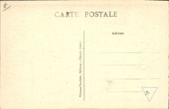 Vintage Postcard Mines Mines Minors Demolition of coal in a large vein