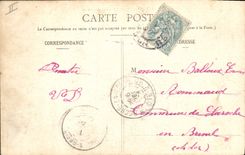 Vintage Postcard Mines Montceau Mines the Mines Hospital of the Mines