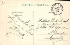 Vintage Postcard Mines Mines St Etienne Mines of the Loire Puits Chatelus