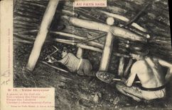 Vintage Postcard Mine Mines with the Black Country Veins average