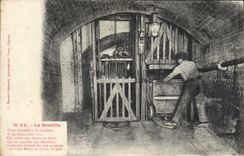 CPA Mine Mines Au Pays Noir Le Beurtia 
