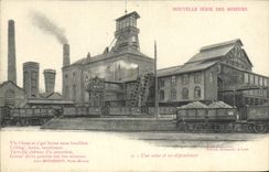 Postal Mina Minas Mineros una mina y sus dependencias