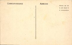 Vintage Postcard Castle Abbey of Saint Michel of cuxa the bell-tower and ruins of the church