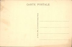 Vintage Postcard Nantes Castle ditches and three turns of the castle of the Duchess Anne