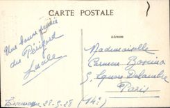 Vintage Postcard Castle of Marouatte