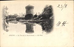 CPA Chateau Angers La Tour de la Haute Chaine