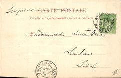 Vintage Postcard Angers Castle the Tower of the High Chain