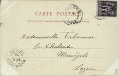 Vintage Postcard Alencon Castle