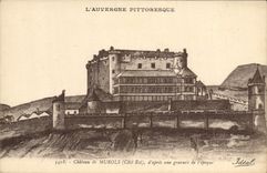 Vintage Postcard Castle of Murols
