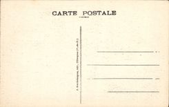 Vintage Postcard Castle Auvergne Royat Bargoin Park the old woman tower