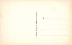 Vintage Postcard Castle of Tournoels Large court of the castle