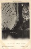 Vintage Postcard Padirac Caves the large Pendant