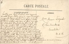 Vintage Postcard Grottes of Betharram Falls of stalactites on the river