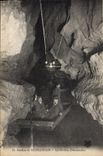 Vintage Postcard Caves of Betharram the river Unloading dock