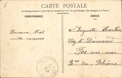 CPA Fantaisie Pere Noel 