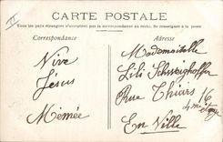 Vintage Postcard Fantasy Children Christmas