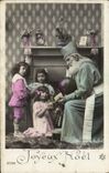 CPA Fantaisie Pere Noel 