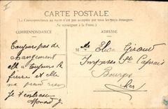 CPA Palais de Justice Rue de l'Arsenal Besancon