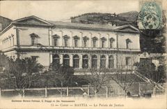 CPA Palais de Justice Corse Bastia Corsica