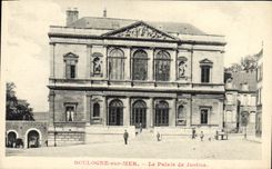 CPA Palais de Justice Boulogne sur Mer