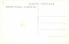 Vintage Postcard Law courts Bergerac