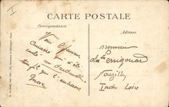 CPA Bateau de Guerre Bouvet Cuirasse d'escadre