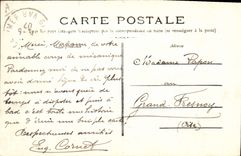 CPA Bateau de Guerre Brennus Cuirasse d'escadre 