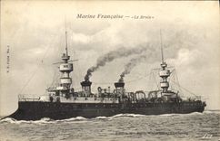 CPA Bateau de Guerre Le Bruix