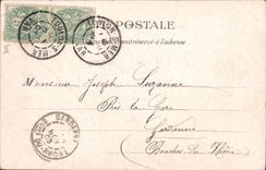 CPA Bateau de Guerre Brennus