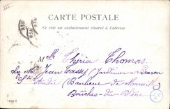 CPA Bateau de Guerre Le Bouvet Cuirasse d'escadre