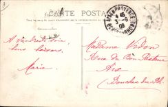 CPA Bateau de Guerre Bouvet Cuirasse d'escadre