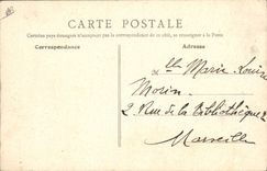 CPA Bateau de Guerre Toulon Le Brennus