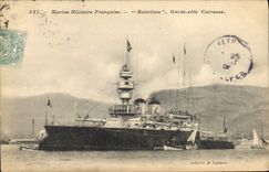 CPA Bateau de Guerre Bouvines Garde Cote cuirasse