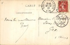 Vintage Postcard Prefecture Borough