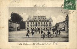 CPA Prefecture Le Marechal Oudinot Bar le Duc Enfants Velo cyle